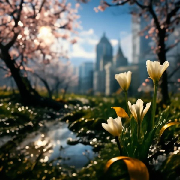 весенние пейзажи