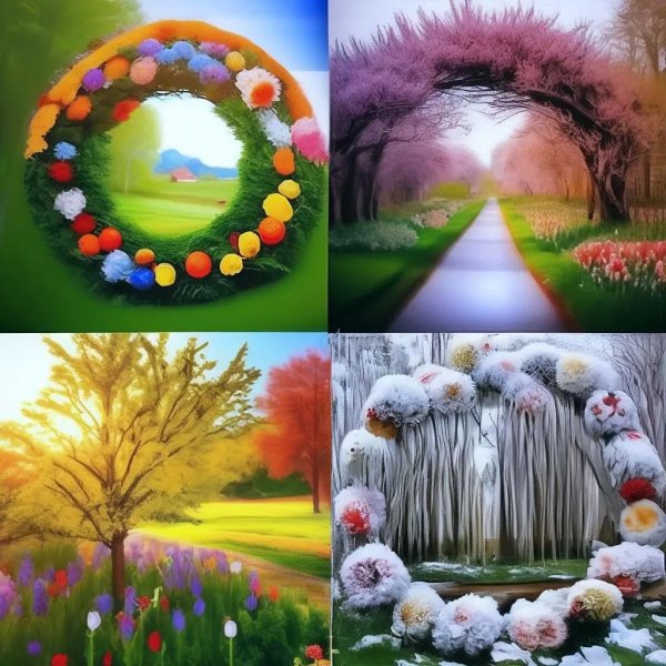 весенние пейзажи