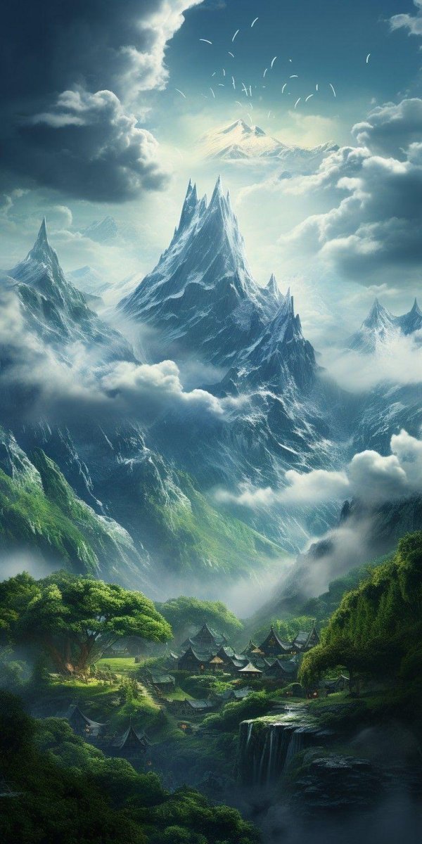 фэнтезийный пейзаж