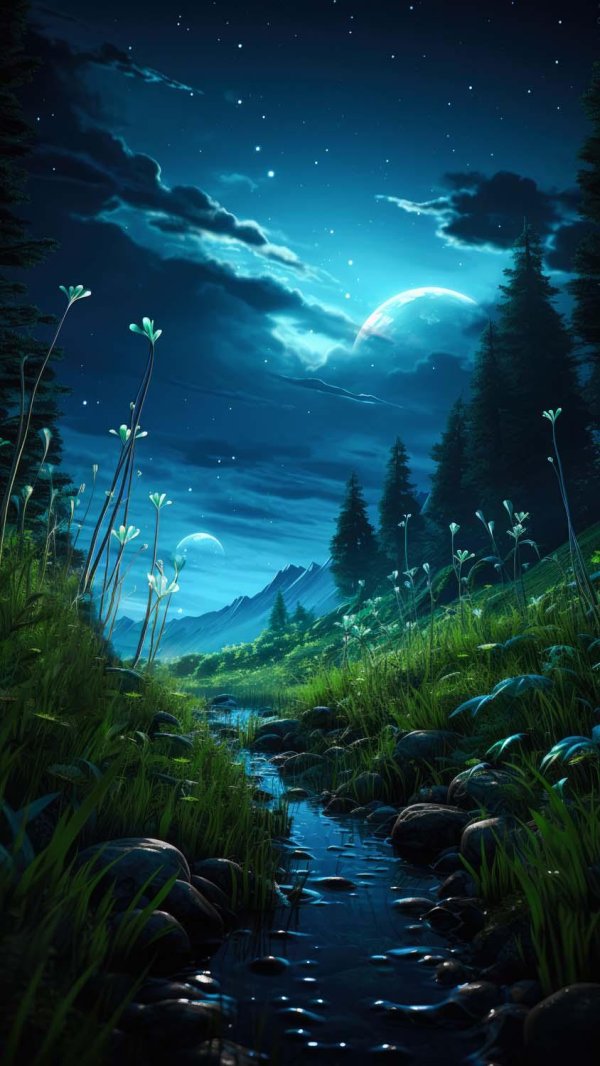 ночные пейзажи