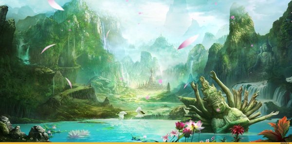 фантастические пейзажи