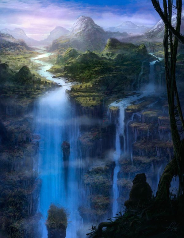 мистические пейзажи