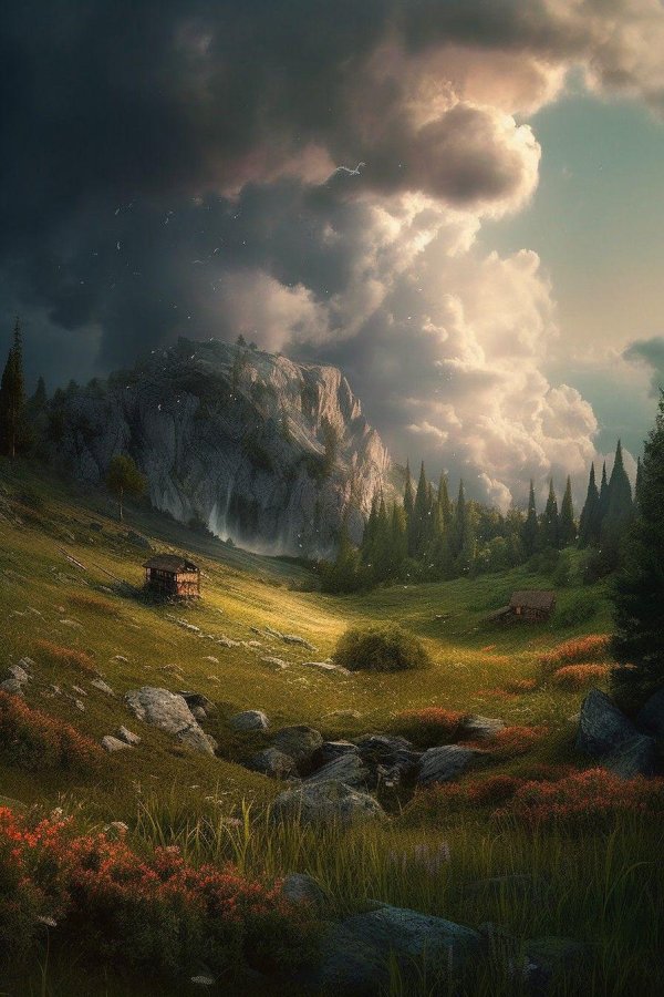 пейзаж фантастический