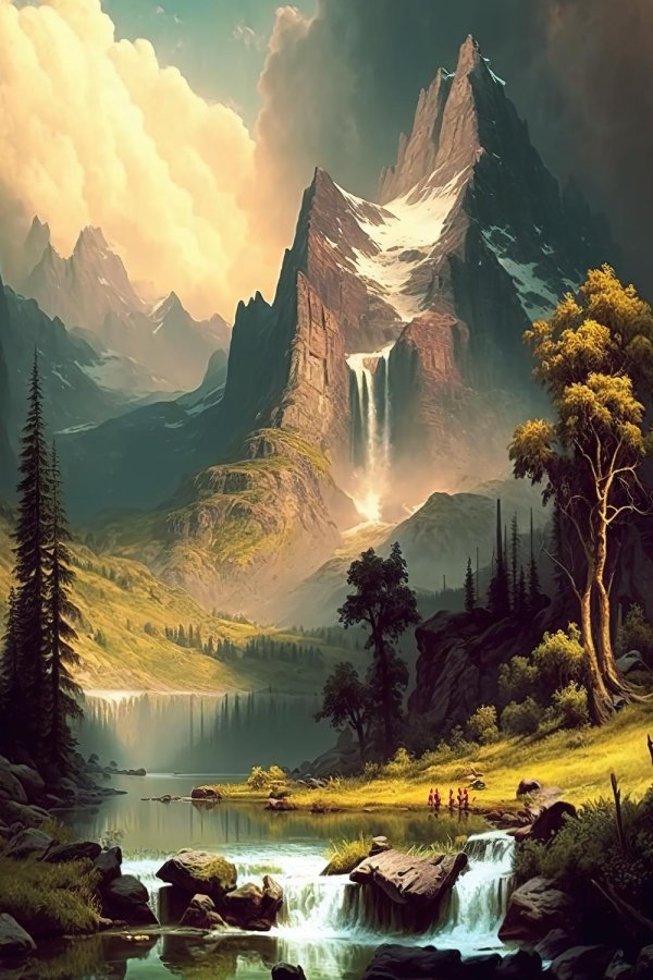 живопись пейзаж