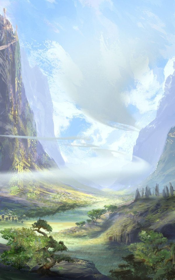 фантастические пейзажи