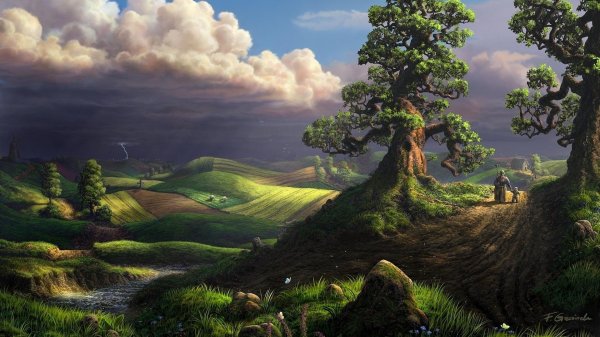 пейзаж сказочный