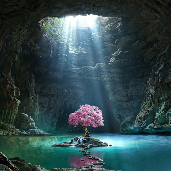 красивая пещера