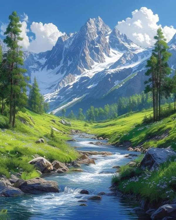 картины гор