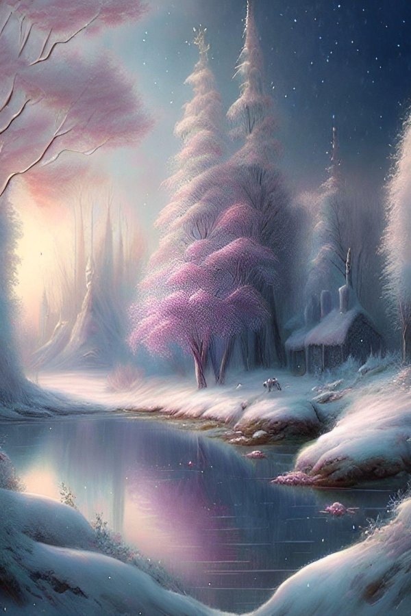 зима природа