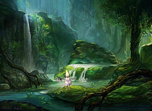 лес фэнтези