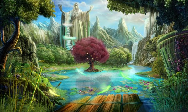 сказочные фантастические пейзажи