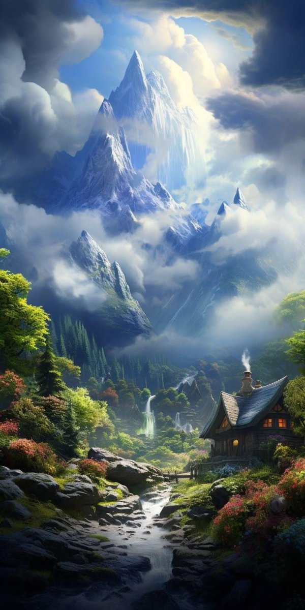 фэнтезийный пейзаж