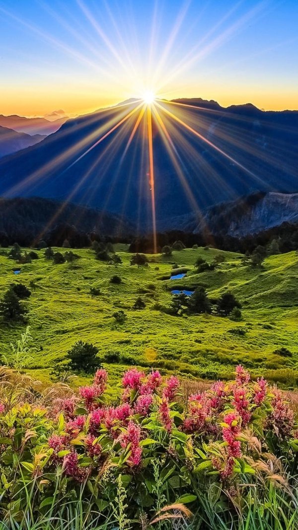 прекрасный рассвет