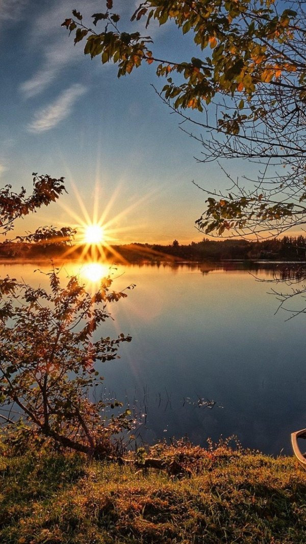 осенние закаты