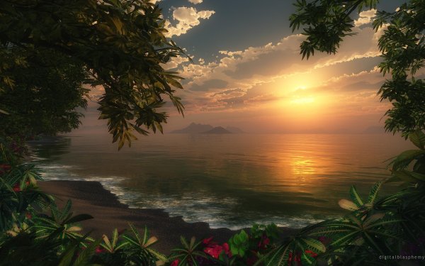 пейзажи море