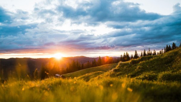 природа солнце