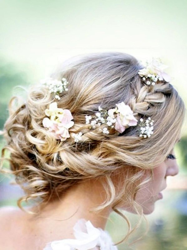 модные свадебные прически