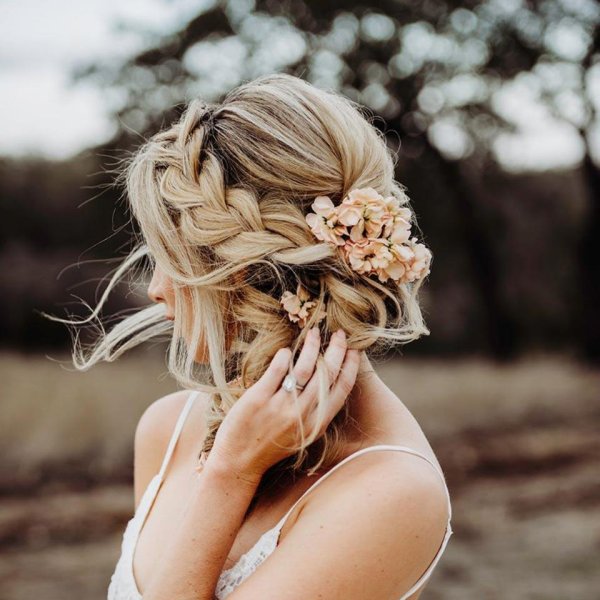 бохо прически