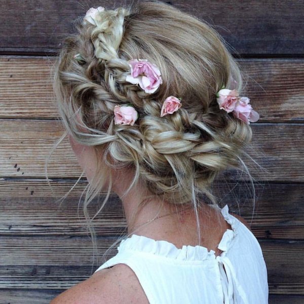 бохо прически