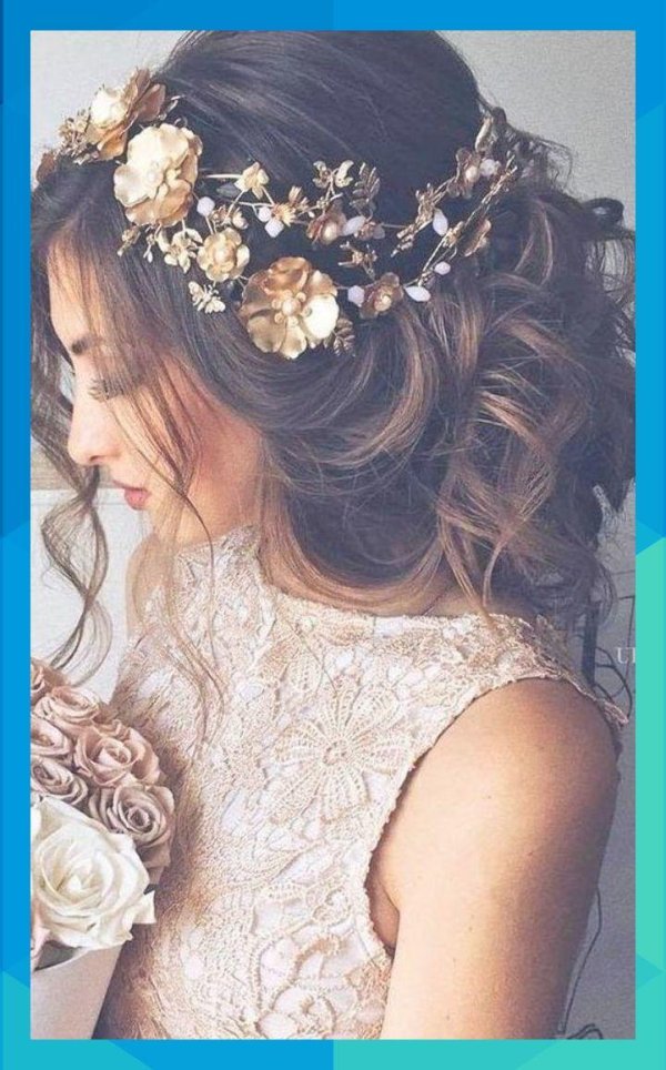 свадебные прически идеи