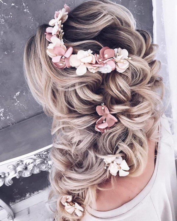 свадебные прически идеи