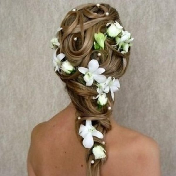 свадебные прически идеи