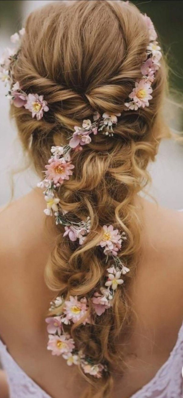 свадебные прически идеи