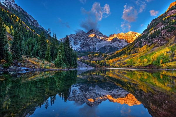 maroon bells колорадо