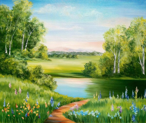 художник цыганов виктор захарович чарующие пейзажи