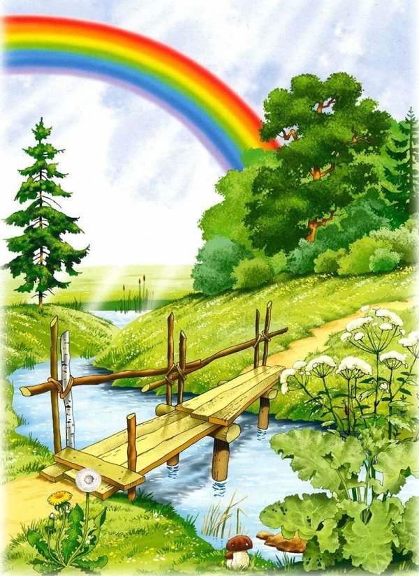 рисунок лето