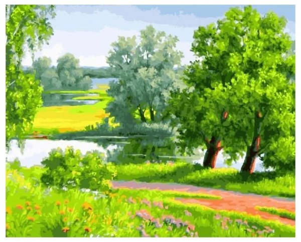 летние пейзажи