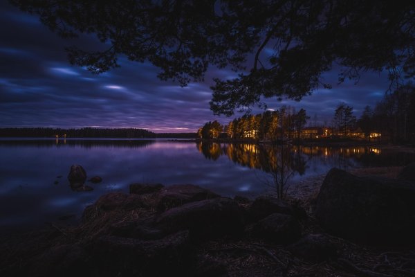 ночной селигер