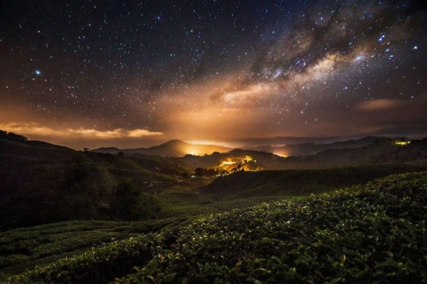 красивое звездное небо