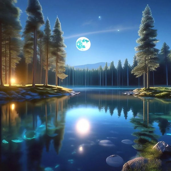 спокойной ночи природа