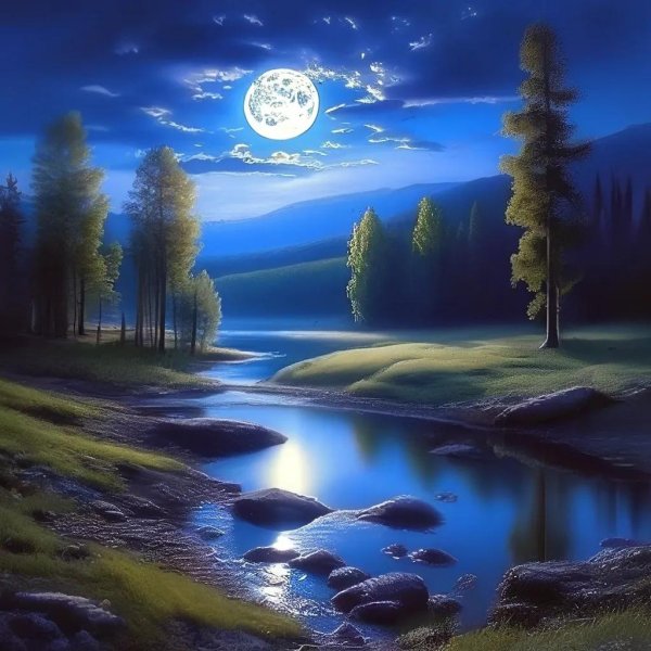 пейзаж ночи