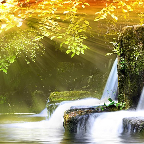 красивые пейзажи с водопадами