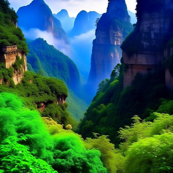 zhangjiajie national forest park