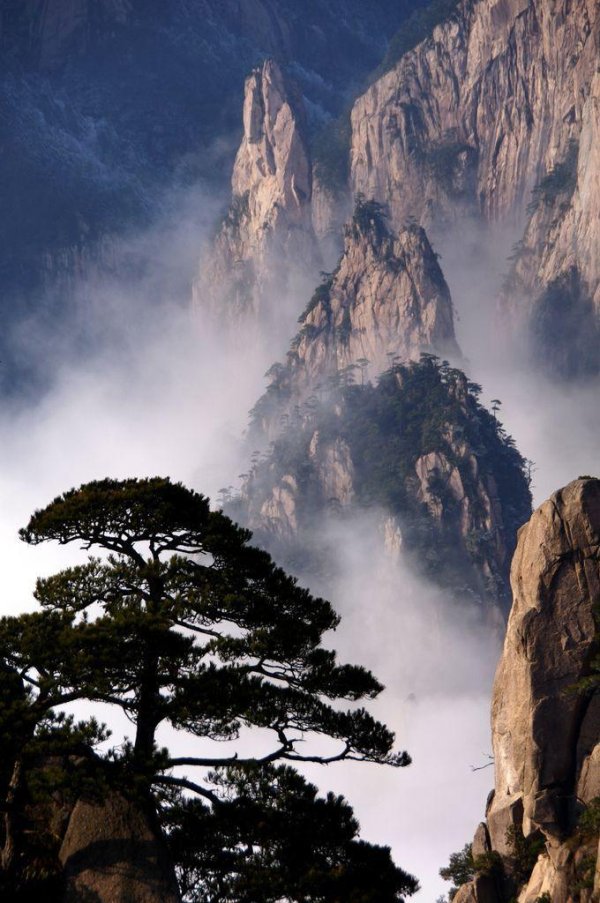 желтые горы хуаншань