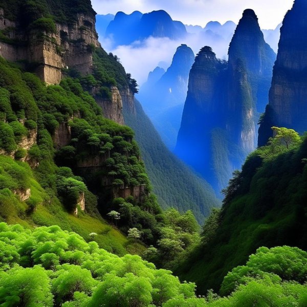 zhangjiajie national forest park