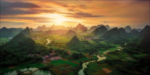 горы наньлин