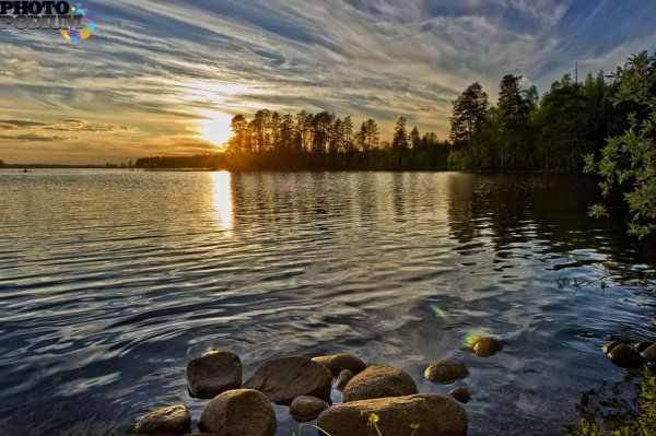 озеро вуокса приозерск