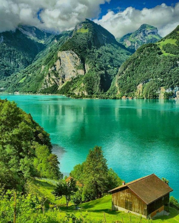фирвальдштетское озеро альпы