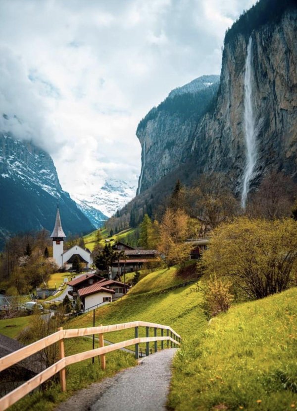 лаутербруннен ская долина