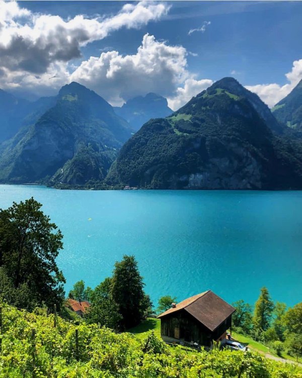 фирвальдштетское озеро альпы