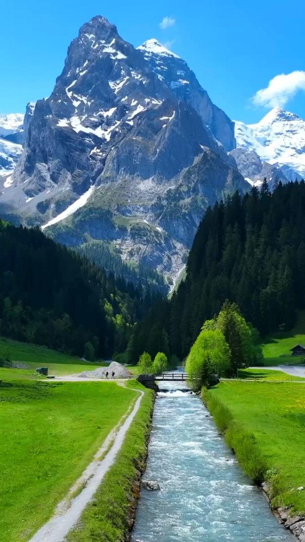 landscape in switzerland
