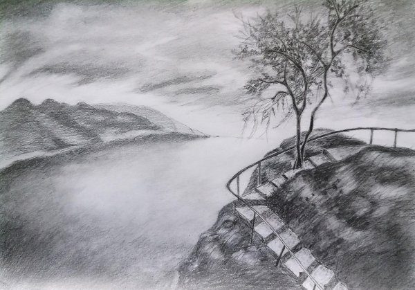 графические пейзажи