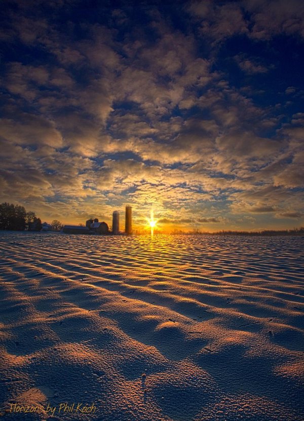 закат восход