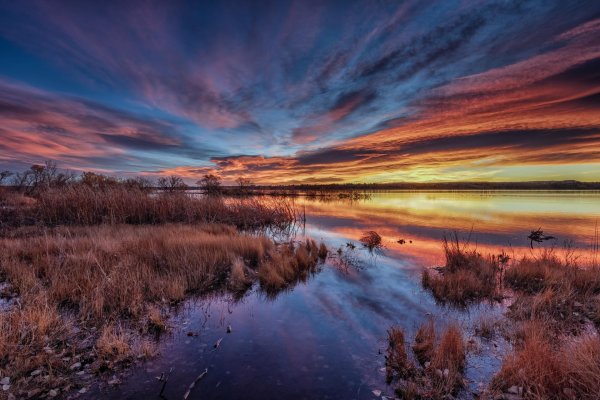весенний закат