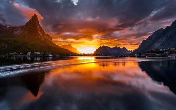 лофотенские острова норвегия