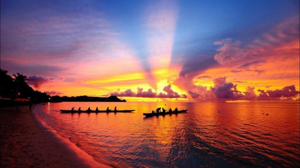 самые красивые закаты